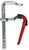 Bessey 1800L-12 - Clamp, welding, lever-style, offset handle, 10 In. x 5.5 In., 