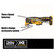 DEWALT DCS356D1 - 20V MAX* XR Lithium Ion Oscillating Multi-Tool Kit