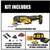 DEWALT DCS356D1 - 20V MAX* XR Lithium Ion Oscillating Multi-Tool Kit