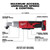 Milwaukee 2667-20 - M18 2-Speed 1/4 in. Right Angle Impact Driver