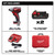 Milwaukee 2656-22CT - M18 1/4 in. Hex Impact Driver CP Kit