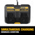 DEWALT DCB102BP - 12V/20V MAX Li-Ion Dual Port Jobsite Charging Station W/2 Usb Ports W/Dcb204