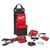 Milwaukee 2678-22BG - M18 FORCE LOGIC 6T Utility Crimping Kit with D3 Grooves and Fixed BG Die