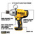 DEWALT DCF898B - 20V MAX XR 3 Speed 7/16" High Torque Impact Wrench - Tool Only