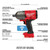 Milwaukee 2864-20 - M18 FUEL w/ONE-KEY High Torque Impact Wrench 3/4 in. Friction Ring