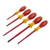 Wiha 32059 - 5 PIECE INSULATED SOFTFINISH SLOTTED/PHILLIPS/SQUARE SCREWDRIVER SET
