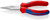 Knipex 3025140 - Long Nose Pliers-Half Round Tips