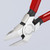 Knipex 7211160 - Diagonal Pliers For Flush Cutting Plastics 45° Angled