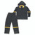 Kuny's Leather R1032X - 3 Piece Nylon Rain Suit - Black - (.18Mm Nylon) - 2X