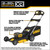 DEWALT DCMWP234U2-CA - 2X20V MAX XR Cordless Push Mower Kit