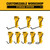 DEWALT DWST82816 - 8Pc. Hand Tool Hook Set