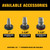 DEWALT DCE410P1 - 20V MAX XR 1-1/2" PEX Expander Kit