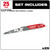 Milwaukee 48-00-8526 - SAWZALL Blade - 9" 5 TPI The AX with Carbide Teeth  25 Pack