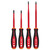 Milwaukee 48-22-2219 - 4pc 1000V Insulated Slim Tip Screwdriver Set