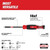 Milwaukee 48-22-2915 - 14-in-1 Multi-Bit Screwdriver W/ SHOCKWAVE Impact Duty Bits