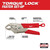 Milwaukee 48-22-3702 - 2 Pc 7 in. & 10 in. Maxbite TORQUE LOCK Locking Pliers Set