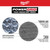Milwaukee 48-80-6080 - 3 80 Grit Mesh Sanding Discs with POWERGRID Tear Resistant Mesh  12 pk + Pad Saver