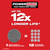 Milwaukee 48-80-6405 - 3 Assorted 80, 120, 180 Grit Mesh Sanding Discs with POWERGRID Tear Resistant Mesh  12 pk + Pad Saver