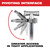 Milwaukee 49-16-2496X - 1/2" - 1" IPS-P Pivoting Press Ring Kit for M12 FORCE LOGIC Press Tool