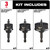 Milwaukee 49-22-4800 - SHOCKWAVE Impact Hole Saw 3-Piece Set