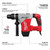 Milwaukee 5517-21 - 1-9/16" SDS Max Rotary Hammer