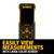 DEWALT DW0165N - 50 M Laser Distance Measurer (165 Ft.)