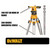 DEWALT DW090PK - Transit Level, Surveying Tool With Tripod And Rod, 20X Magnification