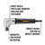 DEWALT DWARA120 - Right Angle Attachment, Impact Ready