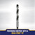 Irwin 49618 - Brad Point Drill Bit, 1/2"