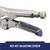 Irwin IRHT82573 - Vise-Grip Original Locking Pliers, 10" Fast Release Curved Jaw