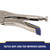 Irwin IRHT82580 - Vise-Grip Original Locking Pliers, Fast Release, Curved Jaw With Wire Cutter, 7"