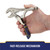 Irwin IRHT82580 - Vise-Grip Original Locking Pliers, Fast Release, Curved Jaw With Wire Cutter, 7"