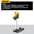 DEWALT DCPS151 - POWERSHIFT 6-3/8 In. Core Drill Stand