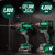 Metabo HPT KC18DBFL2M - 18V Lithium Ion Brushless Hammer Drill and Impact Driver Combo Kit