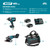 Makita DK0192G202 - 40V Max XGT Brushless 2 Tool Combo Kit, 4.0Ah X2