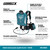 Makita PDC1500A01 - Connectx 1,500 Wh Portable Backpack Power Supply
