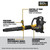 DEWALT DCBL570B - 60V MAX* Brushless Cordless Backpack Blower (Tool Only)