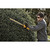 DeWalt DCHT820B cutting tall hedge outdoors