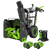 EGO SNT2416 - POWER+ 24 in. Self-Propelled 2-Stage XP Snow Blower with Peak Power and 2 x 10.0 Ah Batteries and Dual Port Charger