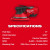 Milwaukee 2585-20 - M12 FUEL 6" Random Orbital Sander (Tool Only)