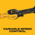DEWALT DCST926P1 - 20V MAX* Brushless Cordless Foldable String Trimmer KIT