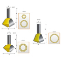 Reversible Glue Joint Bits