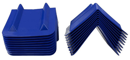 Corner Protector V Shaped 8" x 12" (1 foot) - BLUE - IN STORE ONLY
