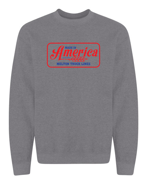 Gildan - Unisex Heavy Blend™ Crewneck Sweatshirt - Heather Graphite