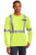 CornerStone ANSI 107 Class 2 Long Sleeve Safety T-Shirt - Yellow