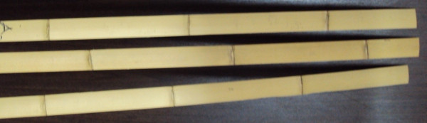 Bamboo backing strips Bowskin