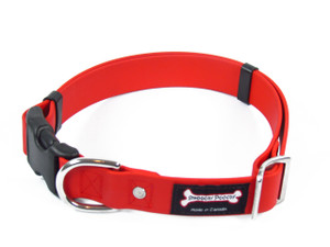 Smoochy Poochy Waterproof Collar Release Buckle - Red Smoochy Poochy Waterproof Collar Release Buckle - Red