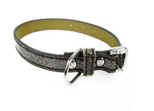 FouFou Sparkle Collar - Charcoal FouFou Sparkle Collar - Charcoal