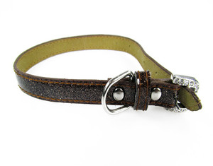 FouFou Sparkle Collar - Brown FouFou Sparkle Collar - Brown
