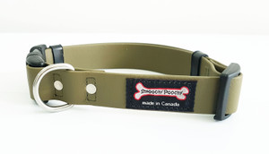 Smoochy Poochy Waterproof Collar Release Buckle - Khaki Smoochy Poochy Waterproof Collar Release Buckle - Khaki